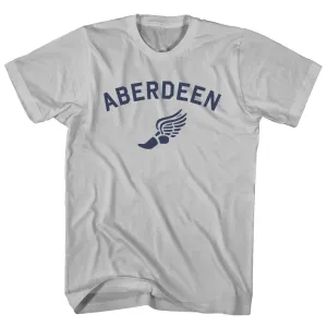 Aberdeen Running Track Winged Foot Adult Cotton T-shirt