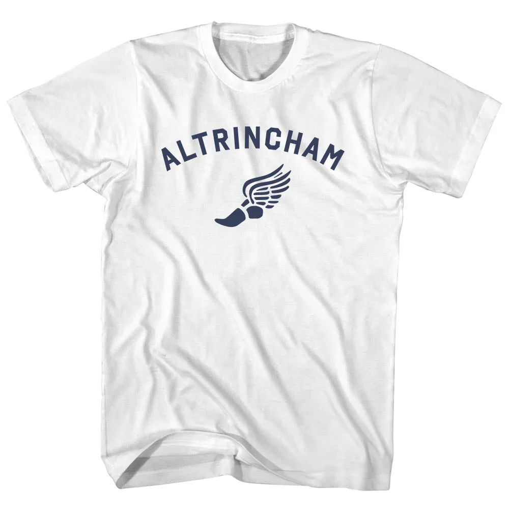 Altrincham Running Track Winged Foot Youth Cotton T-shirt