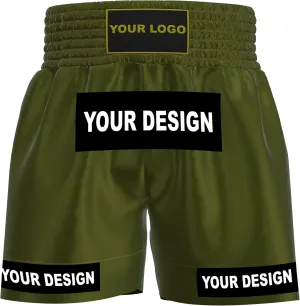 Amata Boxing Style 1 Customized Muay Thai Shorts Custom Fight Clothing MMA Gear Kick Outfit Men Women Kids Adult Boy Girl