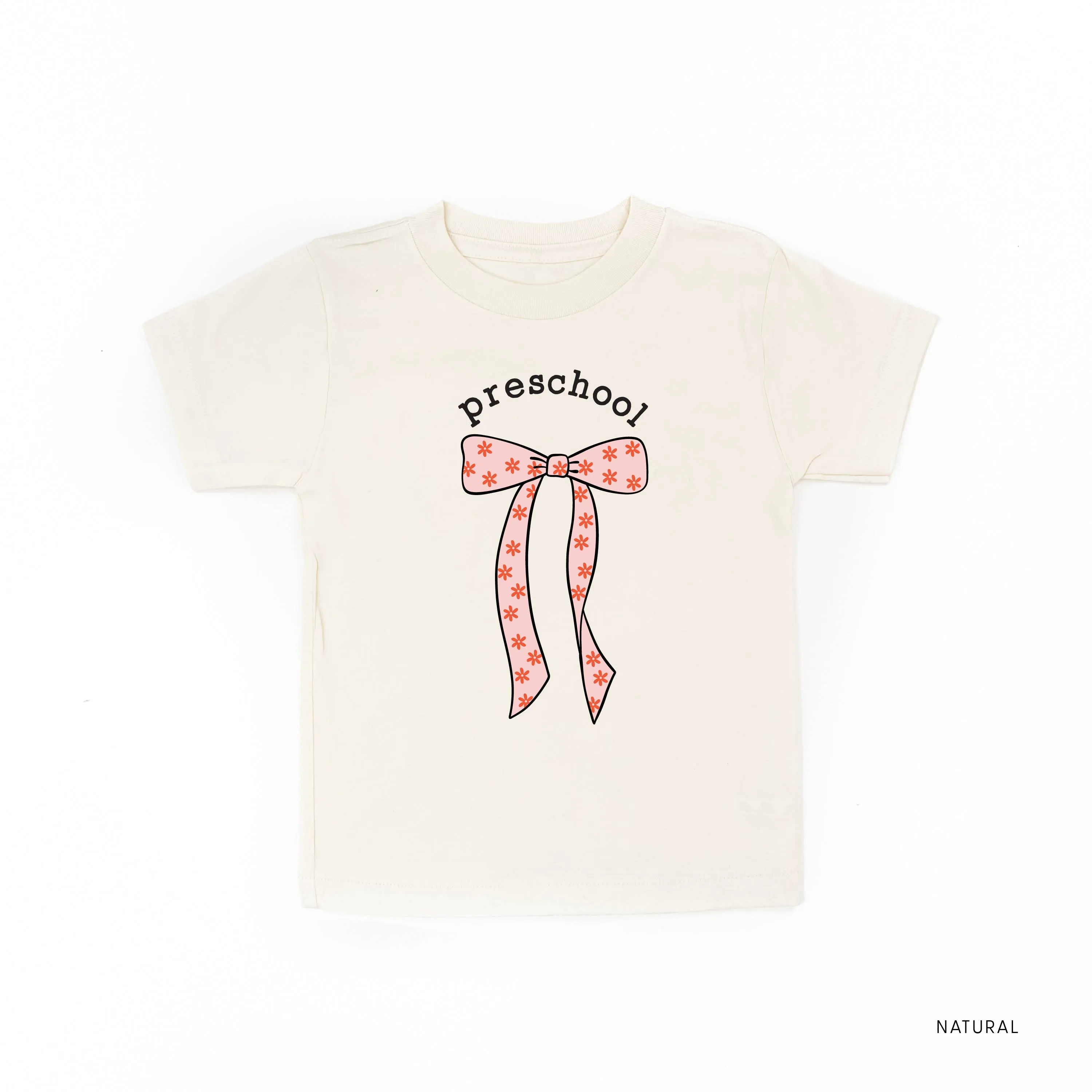 Back to School Bows - PRE SCHOOL - Short Sleeve Child Shirt