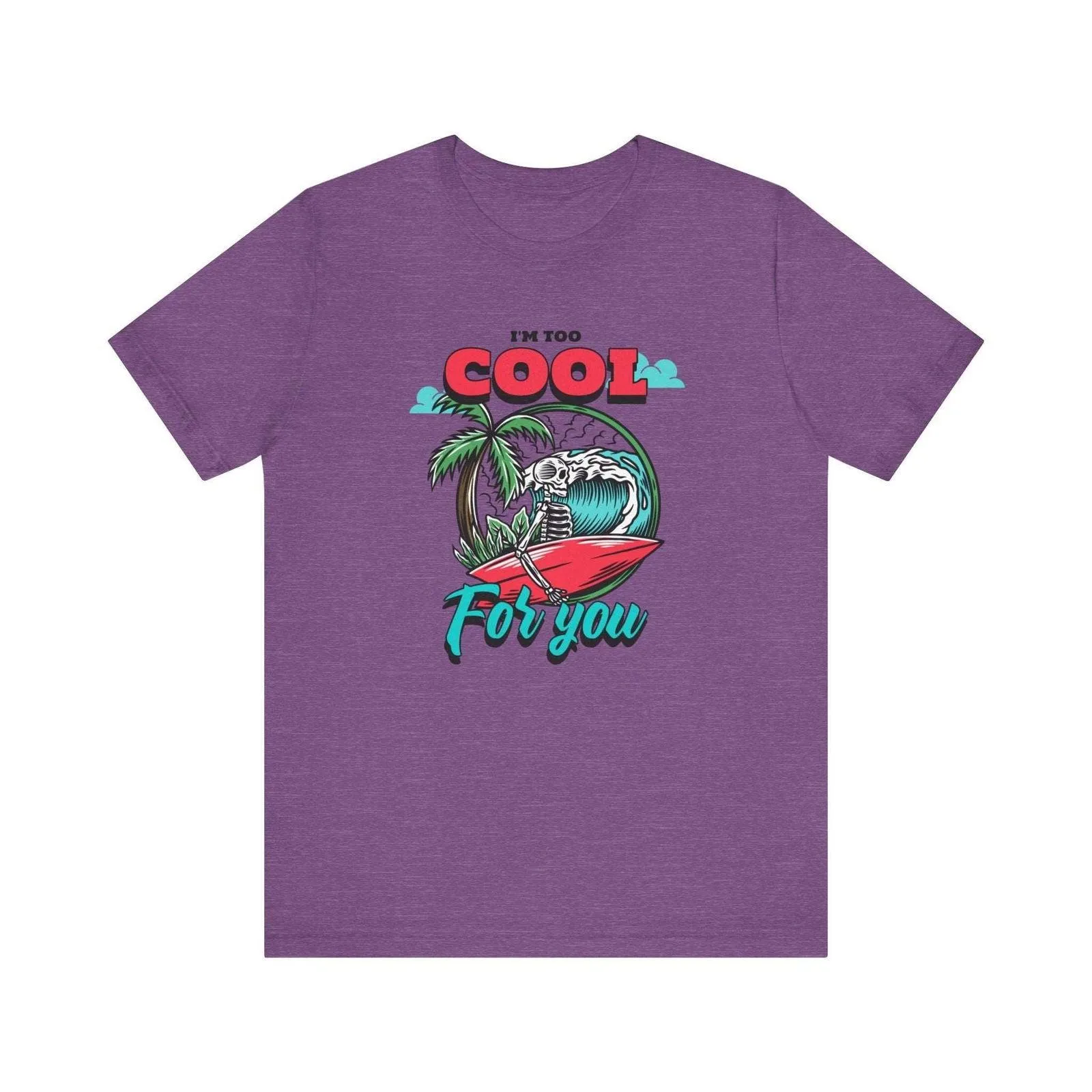 Beach Cool Wave Rider T Shirt