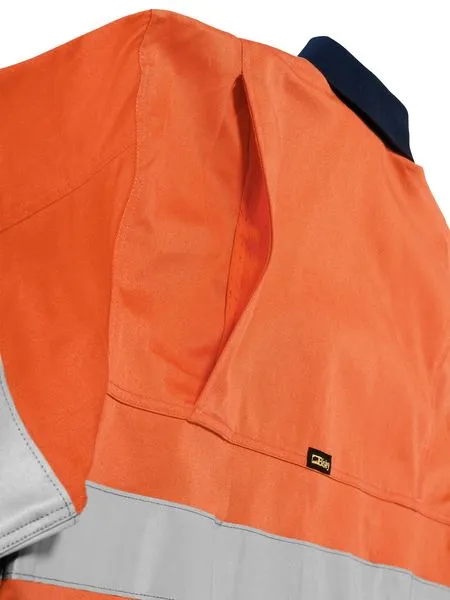 Bisley Taped Hi Vis Industrial Cool Vented Shirt-(BS6448T)
