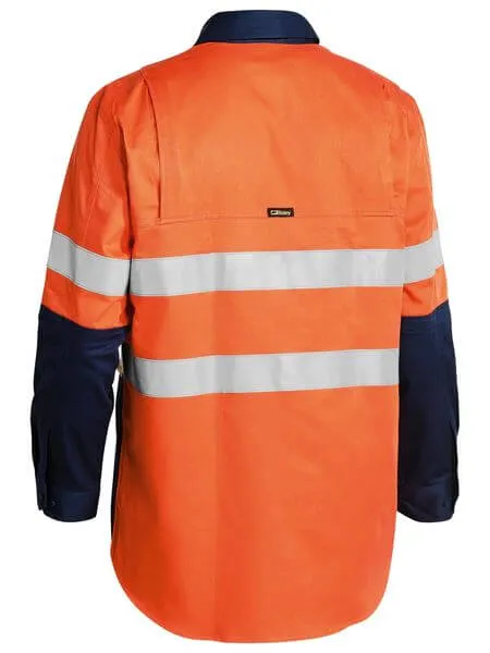 Bisley Taped Hi Vis Industrial Cool Vented Shirt-(BS6448T)