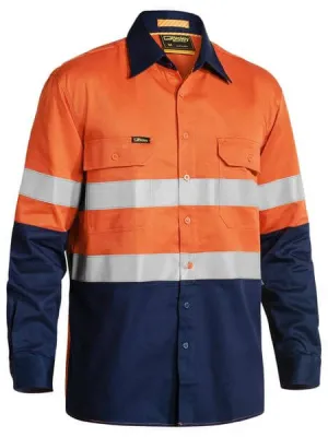 Bisley Taped Hi Vis Industrial Cool Vented Shirt-(BS6448T)