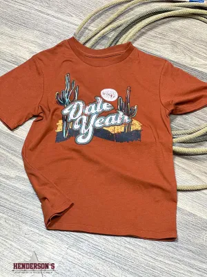 Boy's Dale Yeah Tee ~ Rust