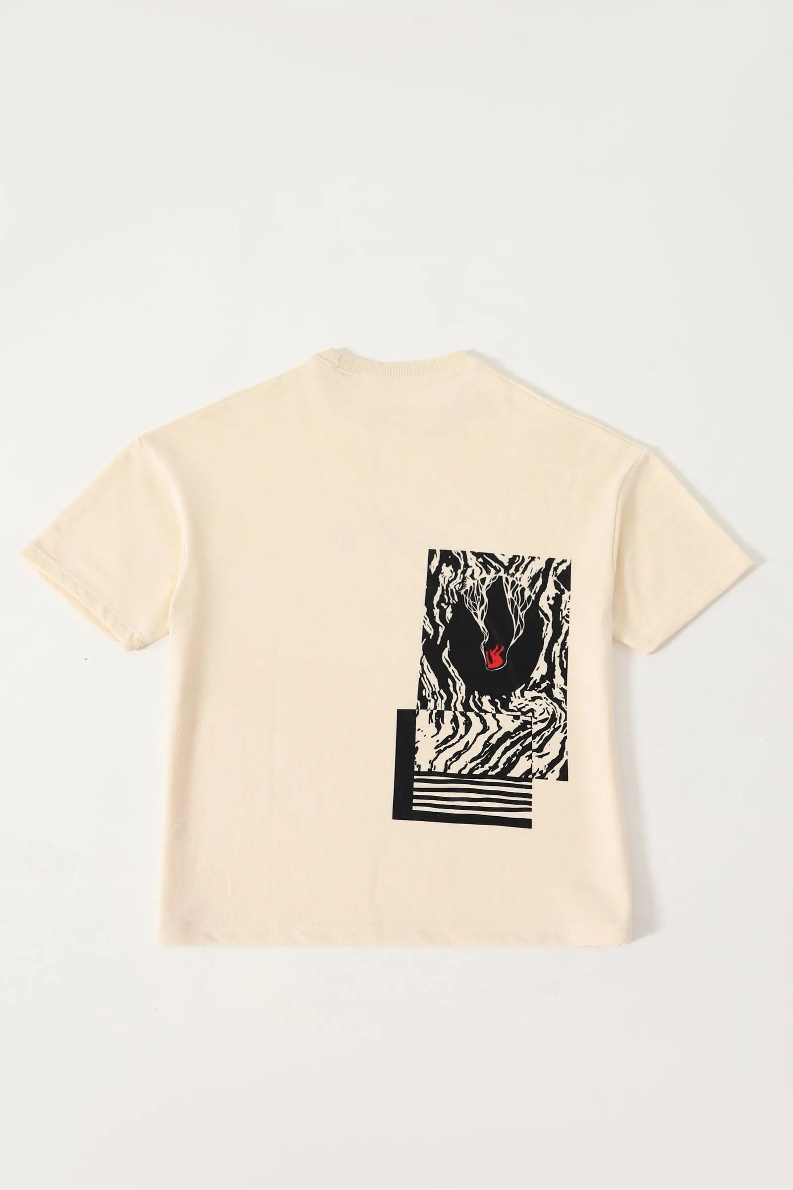 EYE OF THE STORM - BEIGE T-SHIRT