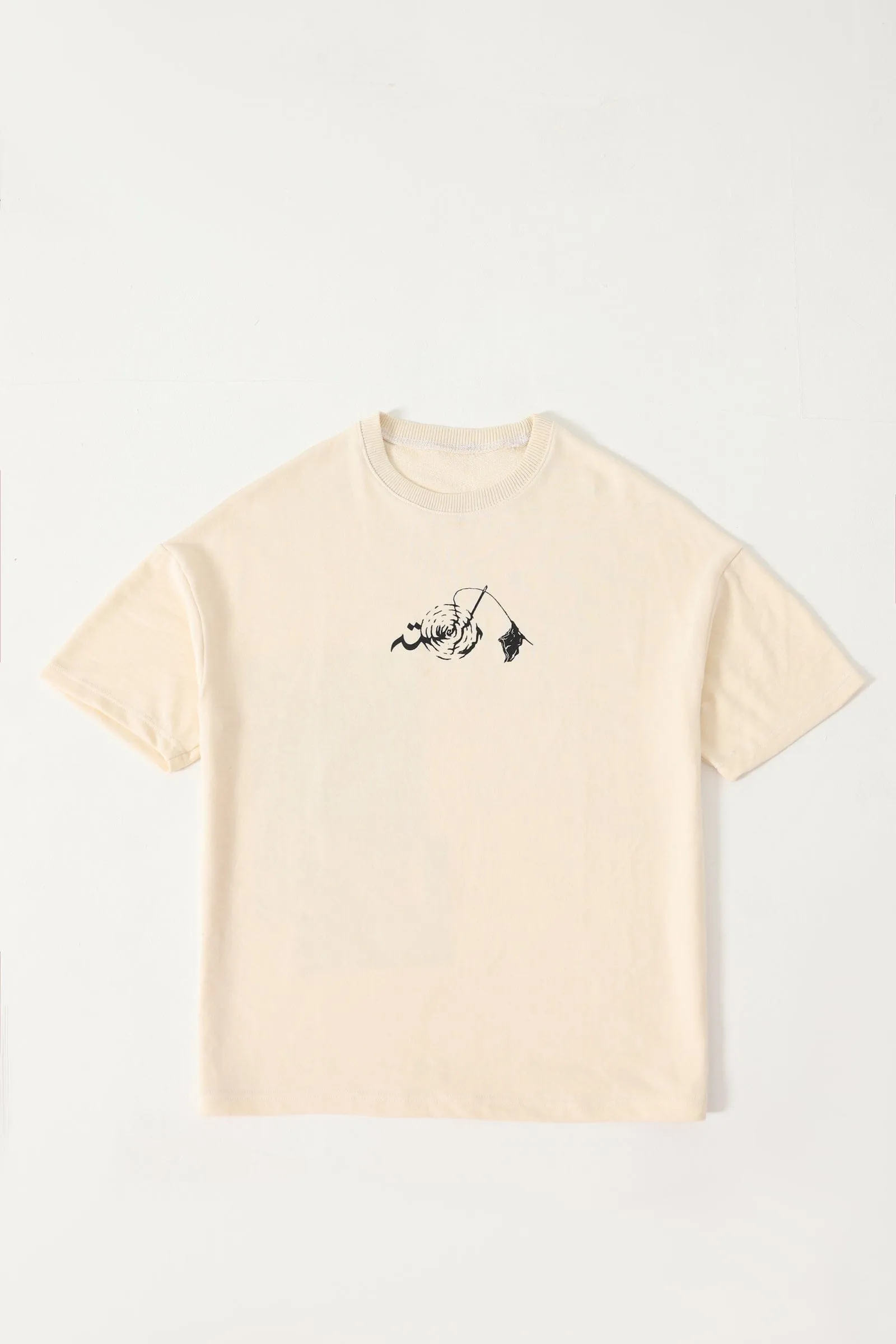 EYE OF THE STORM - BEIGE T-SHIRT