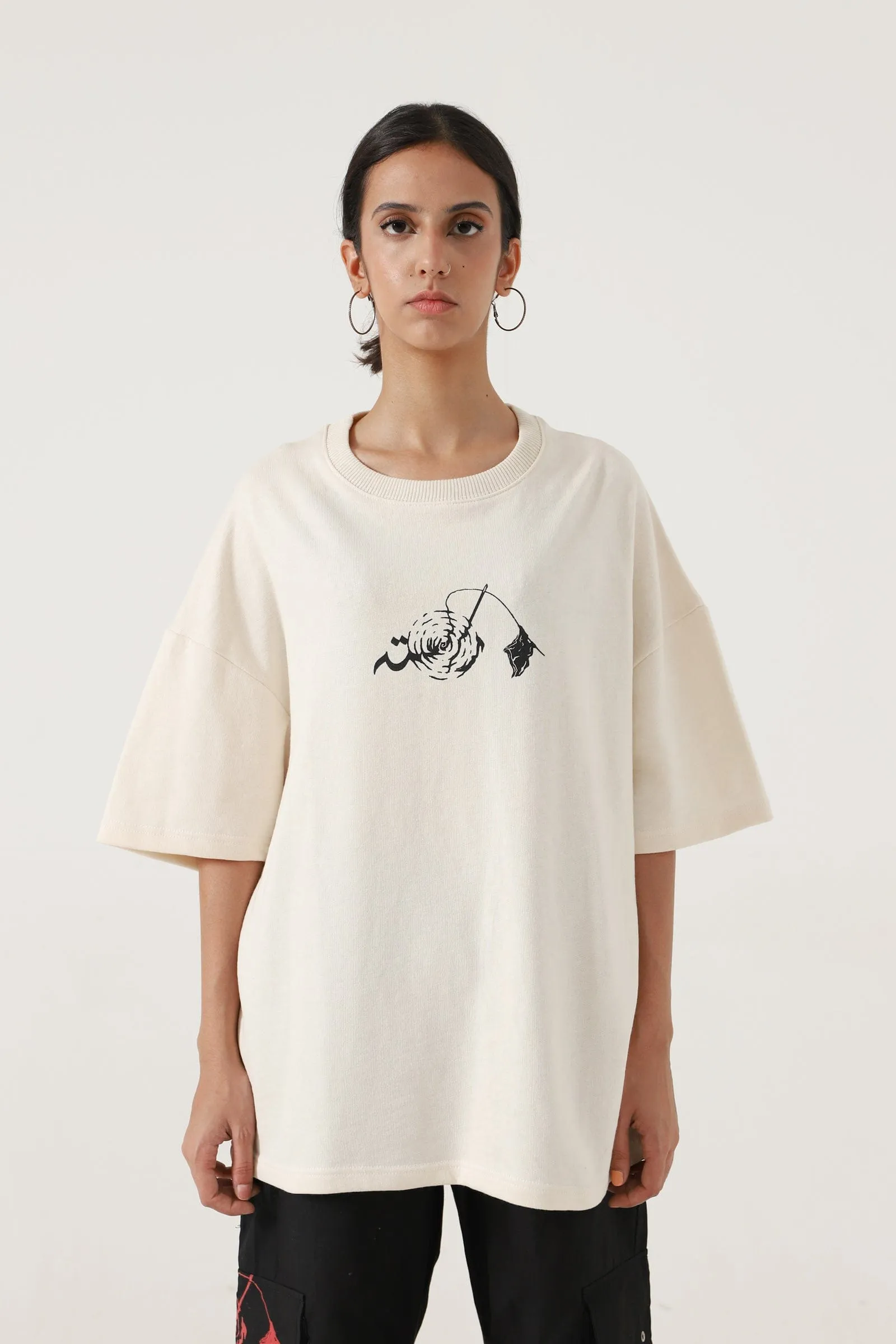 EYE OF THE STORM - BEIGE T-SHIRT
