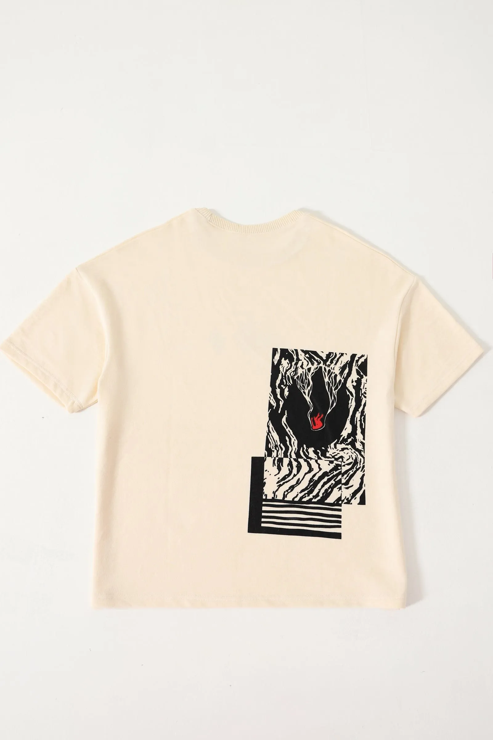 EYE OF THE STORM - BEIGE T-SHIRT