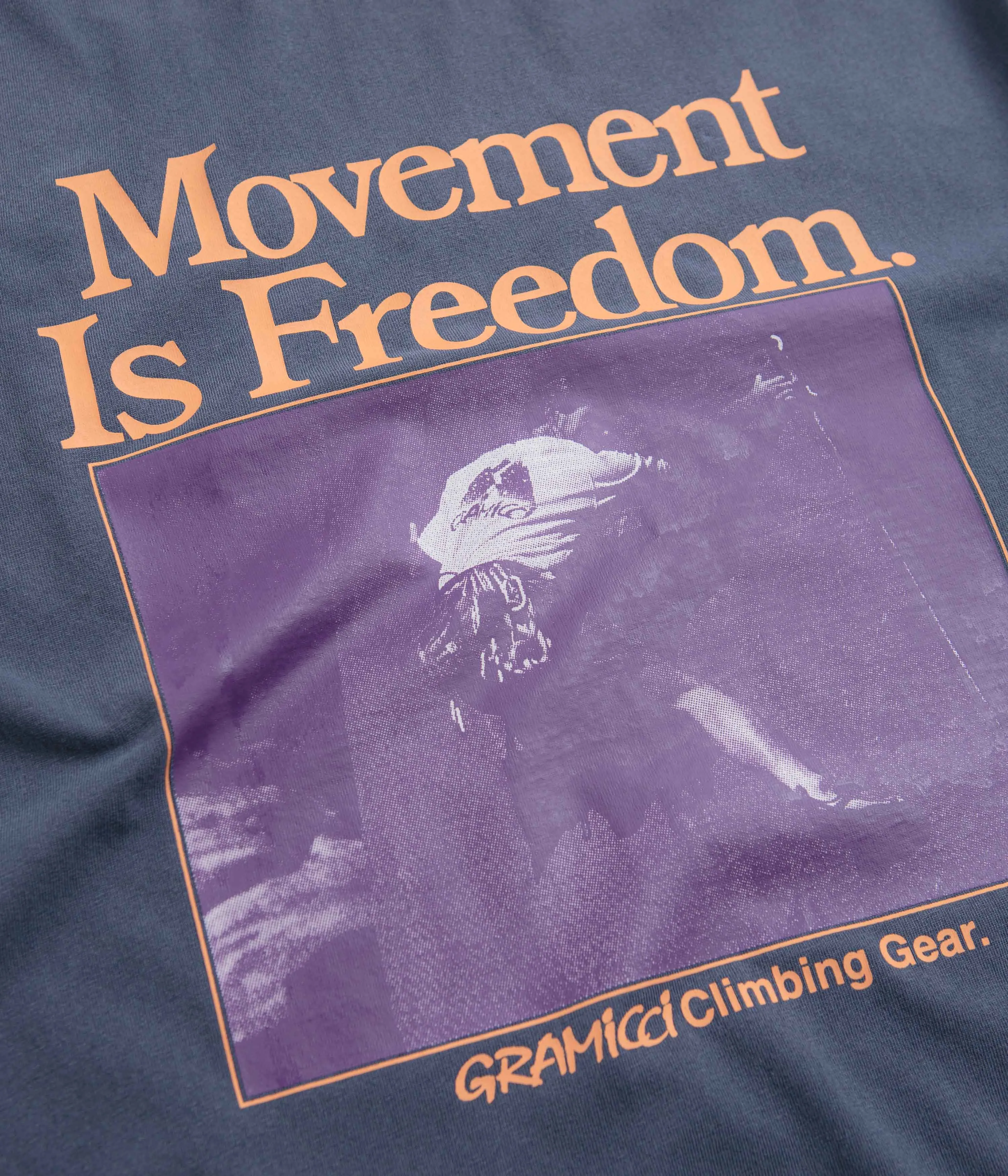 Gramicci Movement T-Shirt - Navy Pigment
