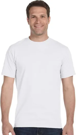 Hanes Men's Tagless ComfortSoft Crewneck T-Shirt (Pack of 10) (White, Large 10-Pack)