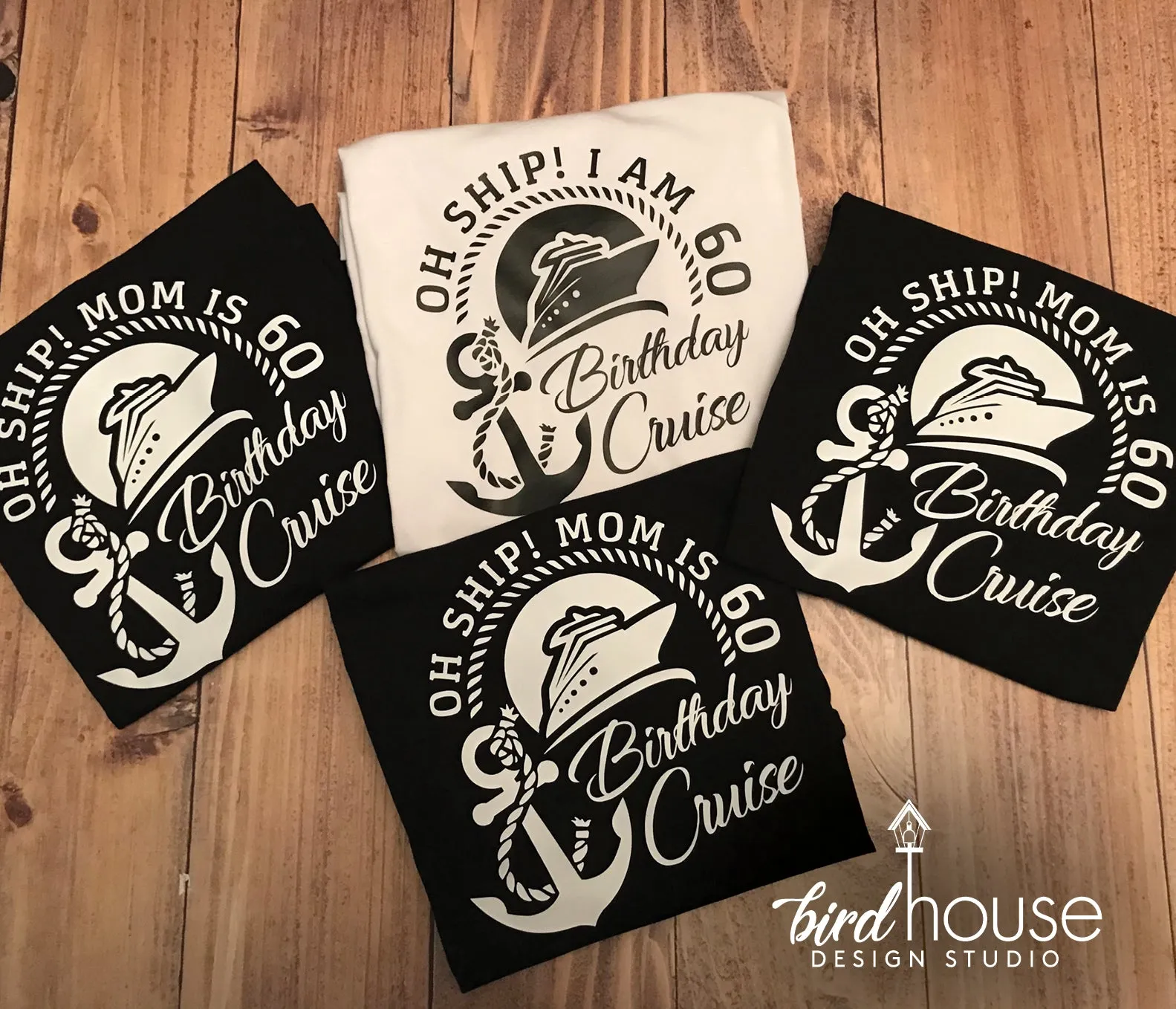 Holy Ship Birthday Cruise Group Shirt, Funny Group Shirts, Personalized, Any Color, Customize