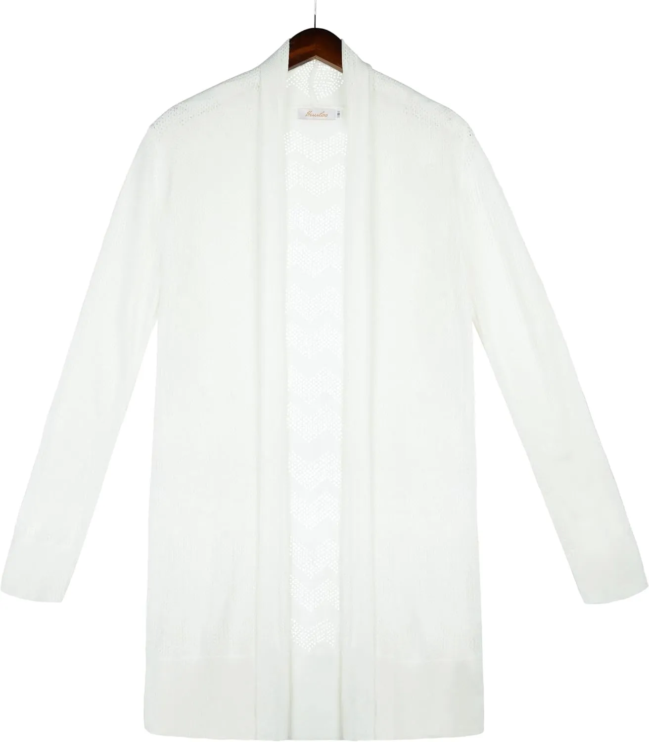 Huuloo Women's Open Front Long Shawl Cardigan Sweater with Pockets