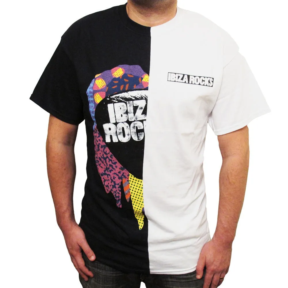 Ibiza Rocks Spliced Men's T-Shirt