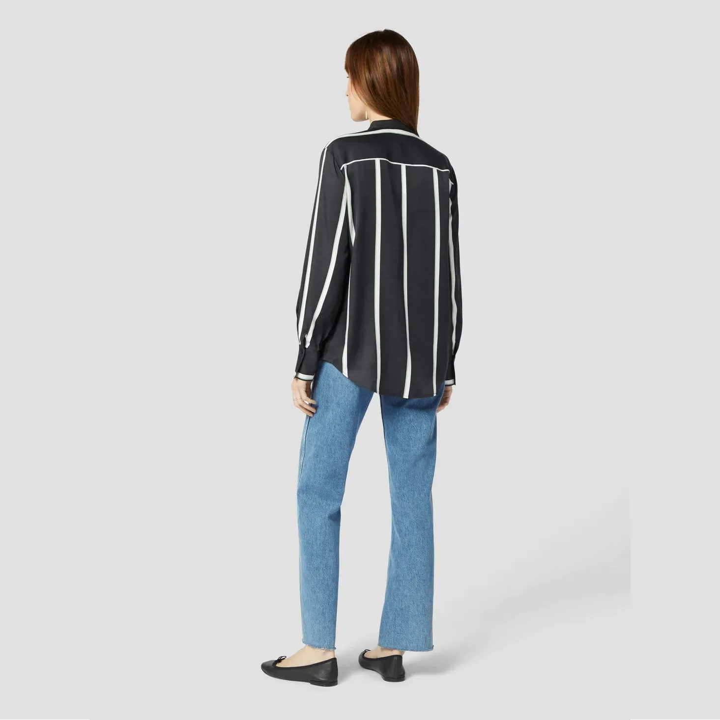 Leonee Top (True Black Multi Rayure)