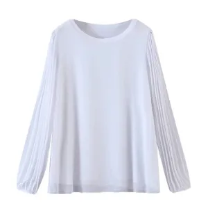 LOOSE WHITE BLOUSE
