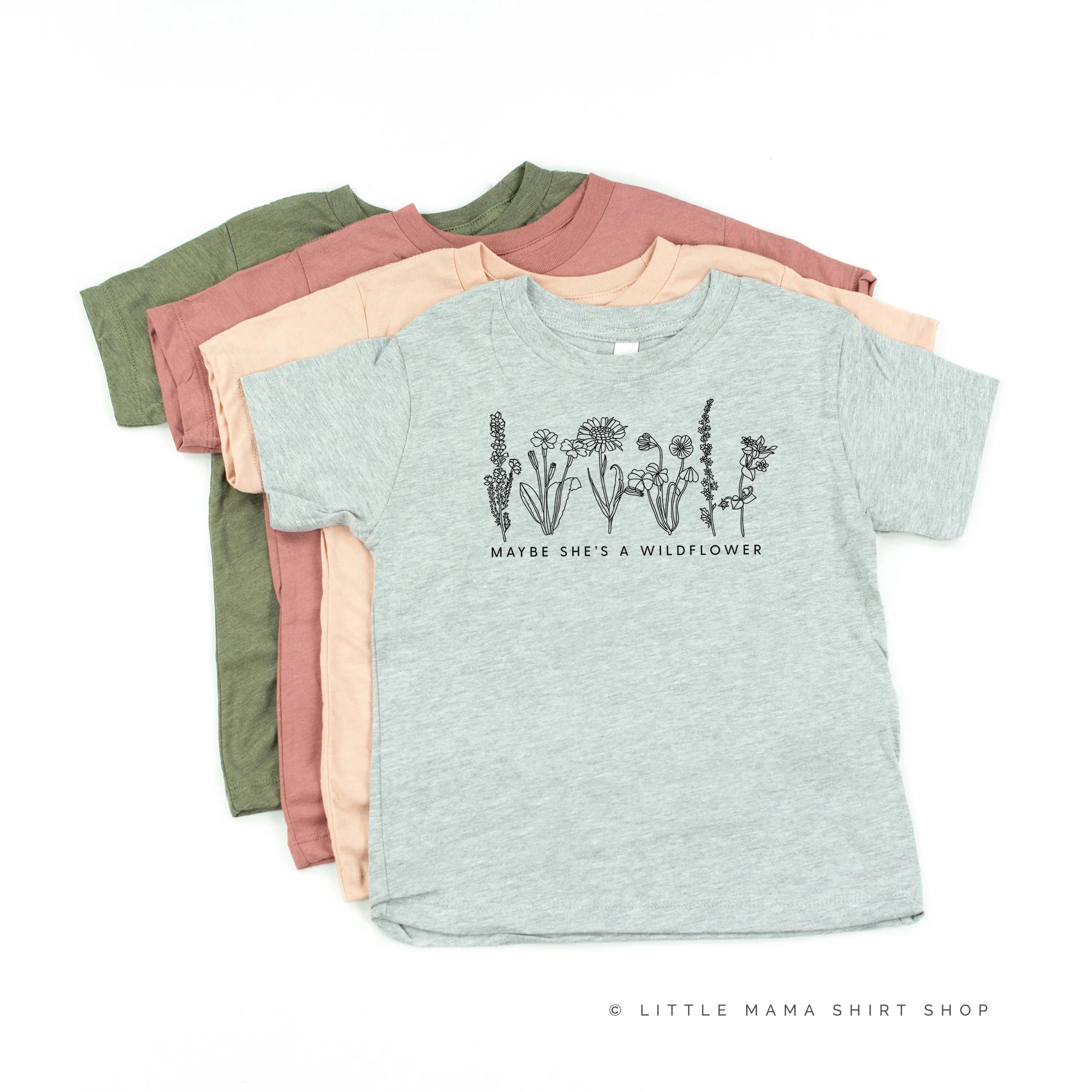 Maybe She's A Wildflower - Child Shirt