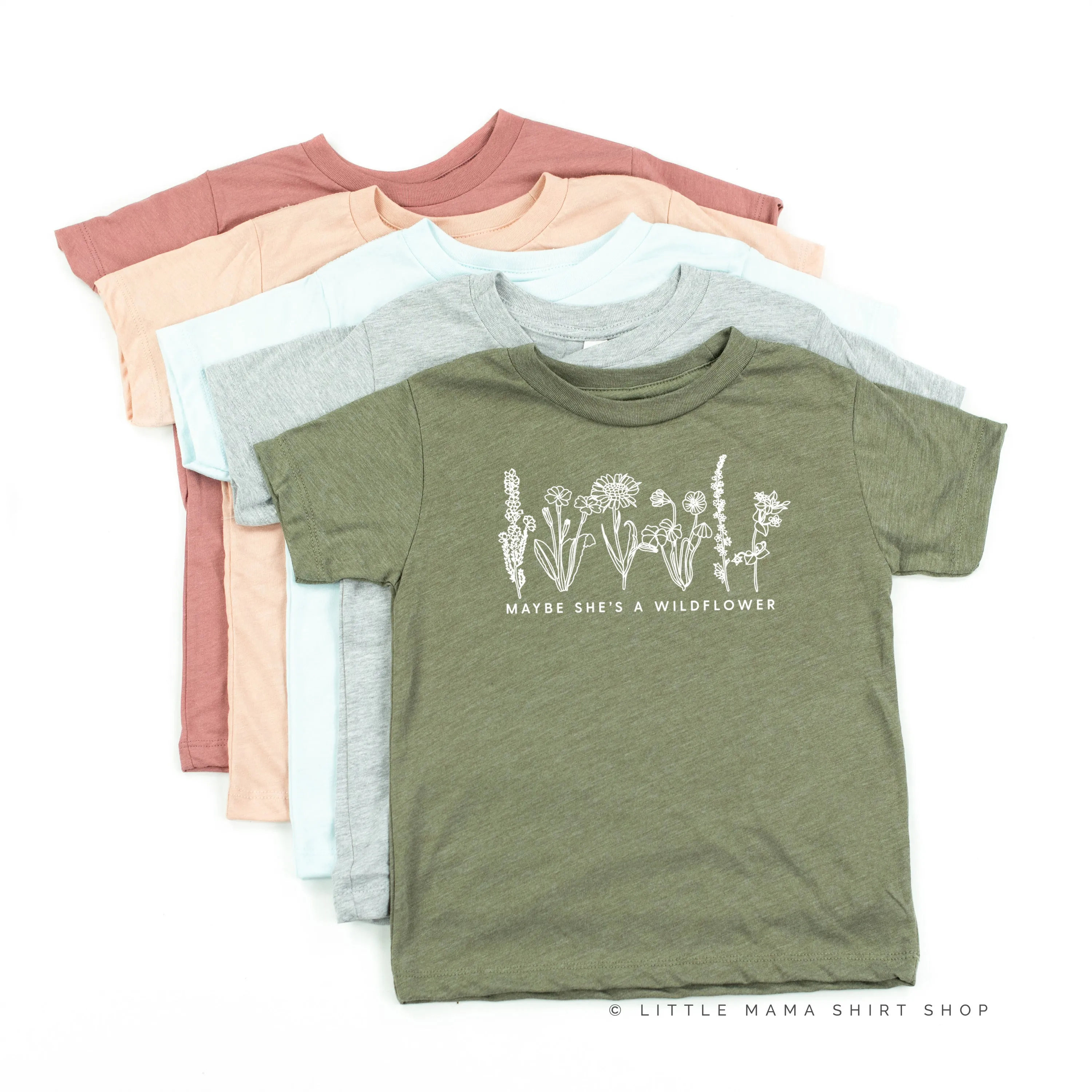 Maybe She's A Wildflower - Child Shirt