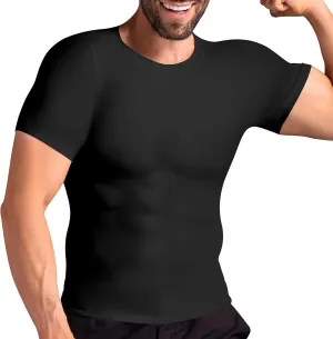 Mens Compression Shirt Body Shaper Slimming Undershirt Gynecomastia Abdomen Tummy Control Shapewear Tank Top Vest