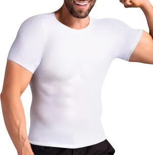 Mens Compression Shirt Body Shaper Slimming Undershirt Gynecomastia Abdomen Tummy Control Shapewear Tank Top Vest