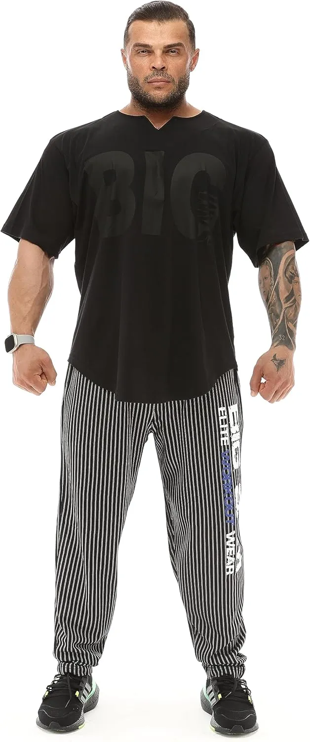 Men's Oversize T-Shirt Thin Fabric 100% Cotton Rag Top Gym T-Shirt