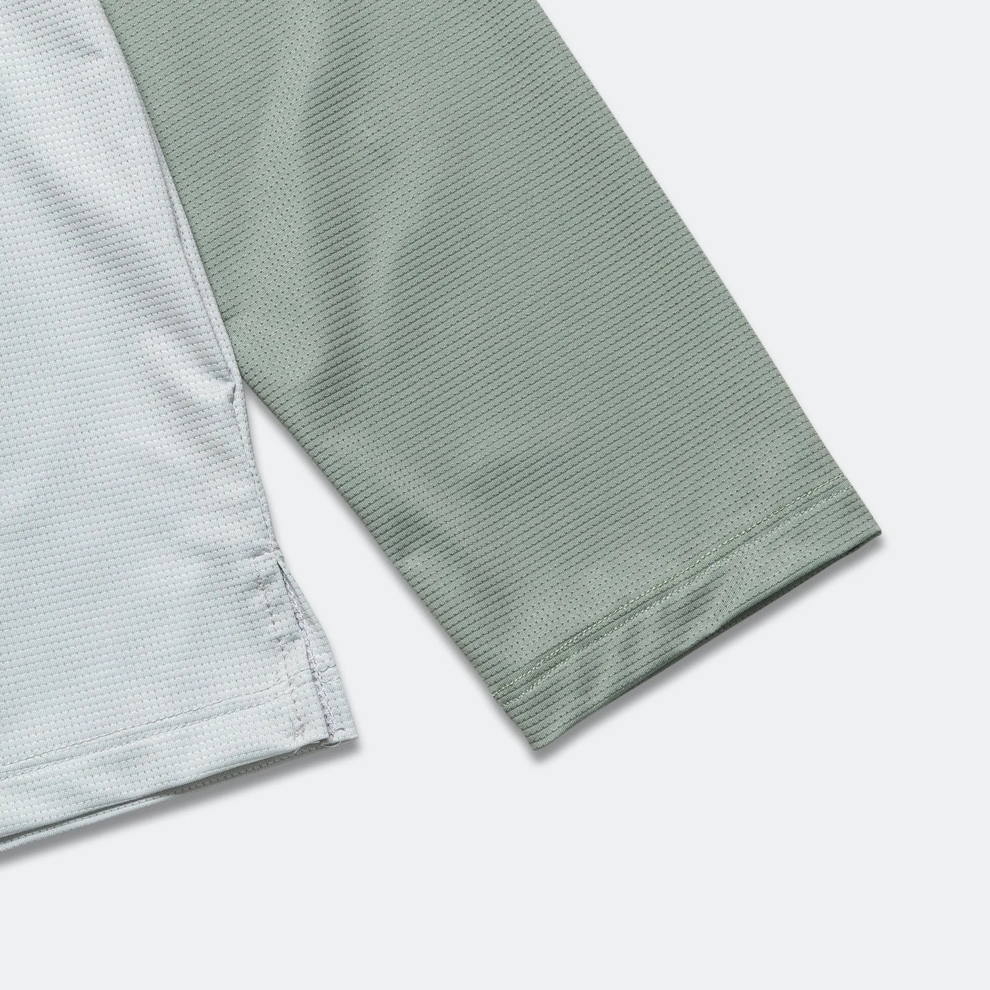 Mens Run L/S Tee - Light Moss