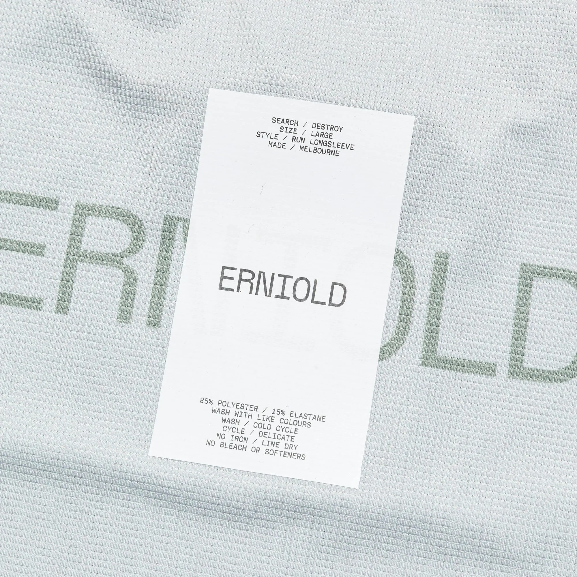Mens Run L/S Tee - Light Moss