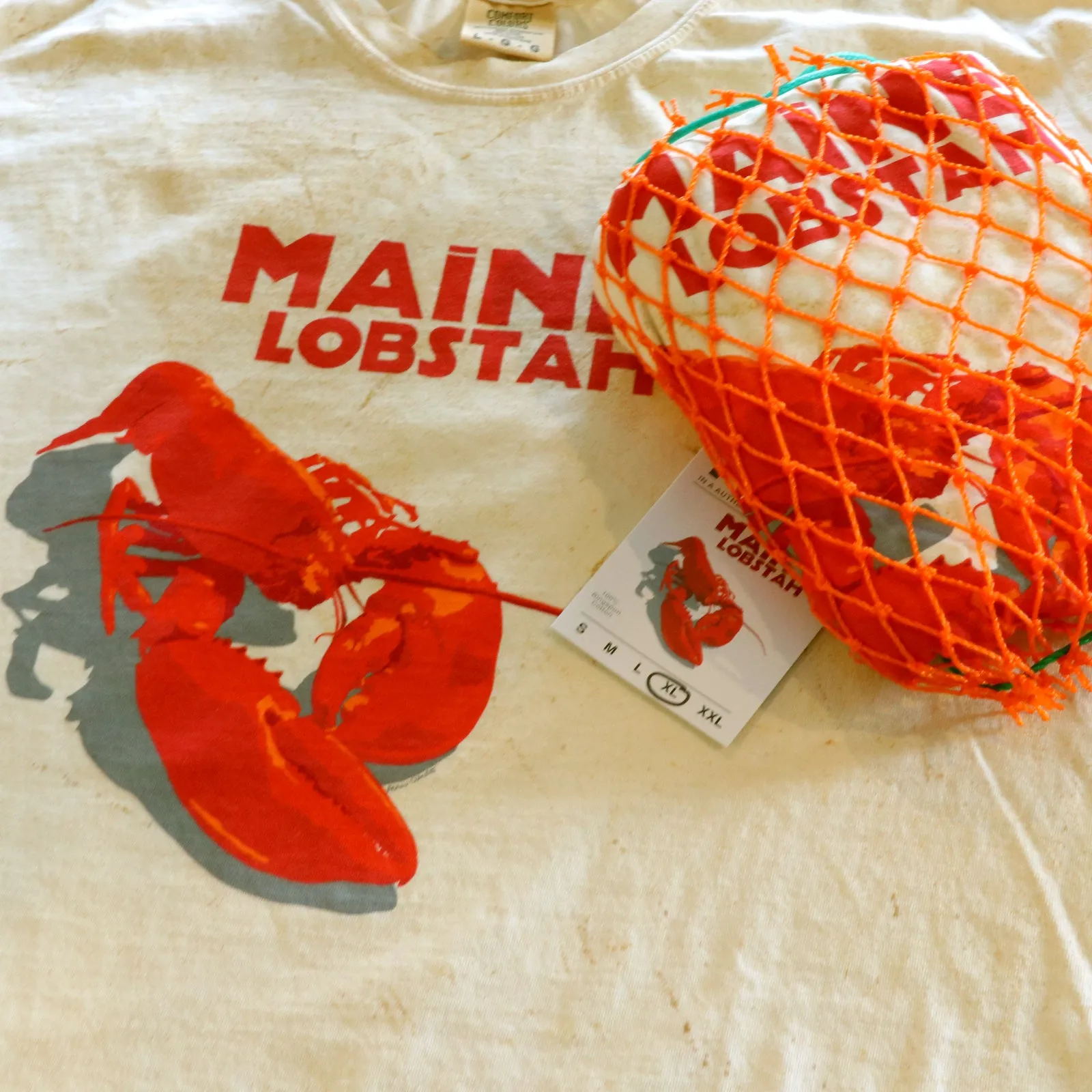 ON SALE NOW! Maine Lobster T-Shirt Maine Lobstah