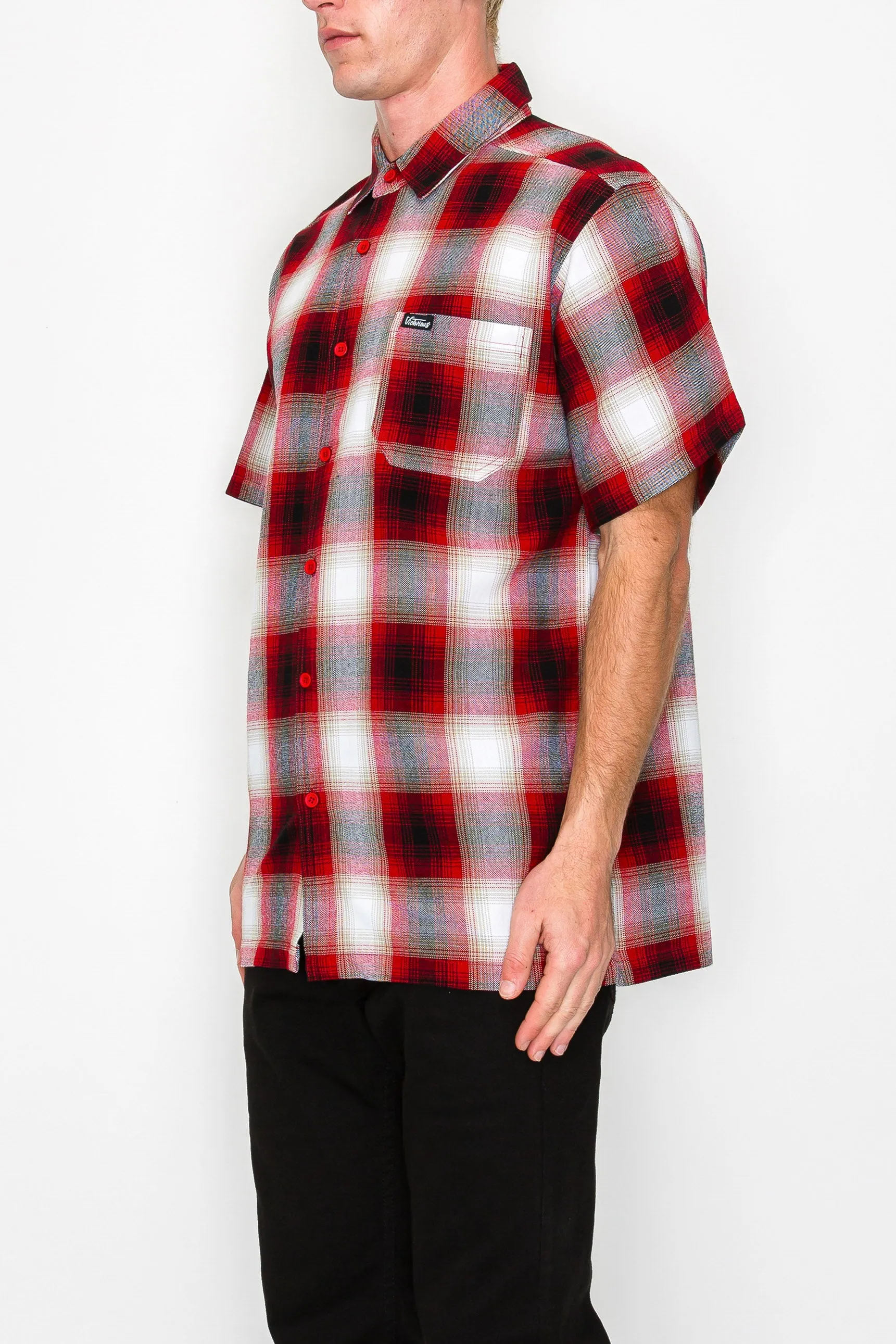 Plaid Short Sleeve Shirts - New Color Added