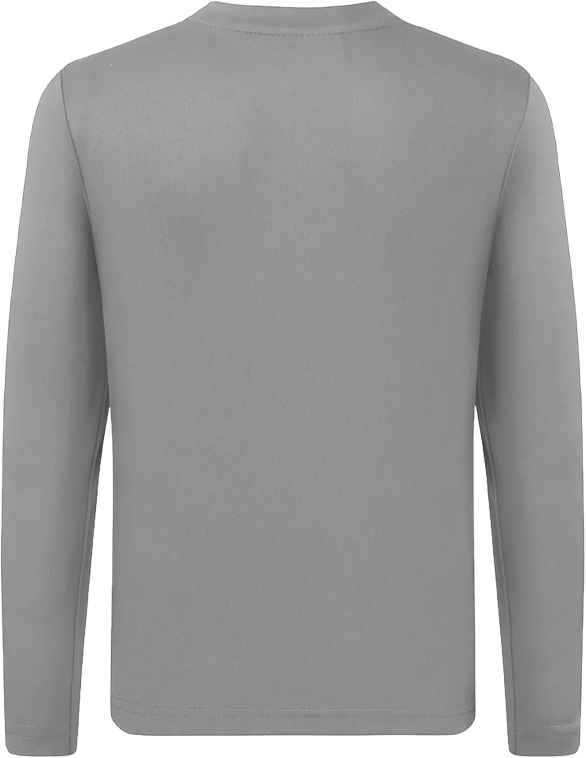 QBK 4T to Youth Neon Shirt Kids UPF 50  Dry Fit Athletic Long Sleeve T Shirts for Boys and Girls-Moisture Wicking Rash Guard