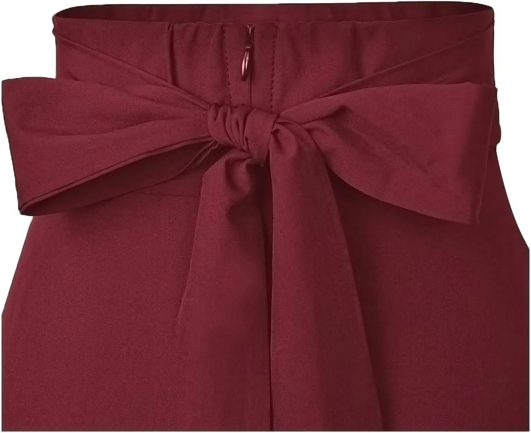 RANPHEE Women's Ankle Length High Waist A-line Flowy Long Maxi Skirt with Pockets