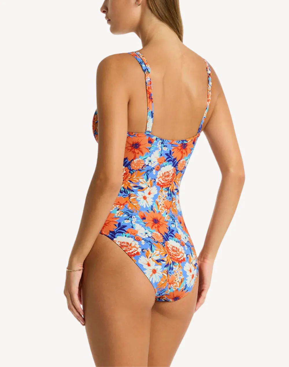 Rio Spliced One Piece Swimsuit