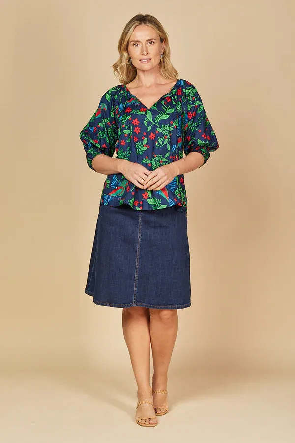 ROBIN PEASANT TOP CURRUMBIN