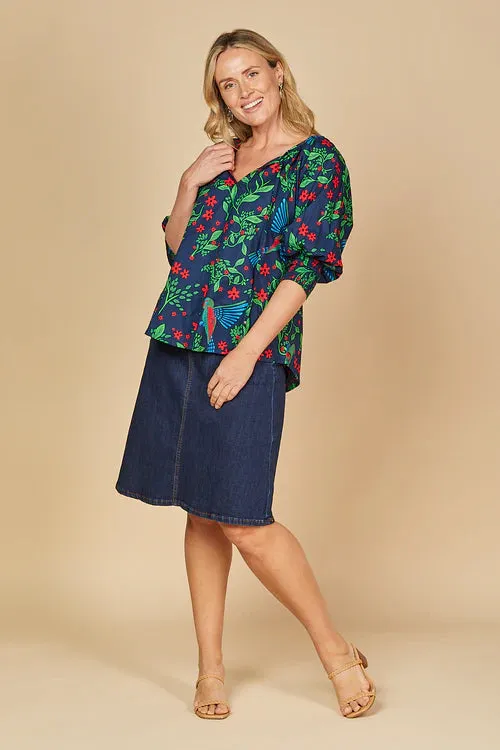 ROBIN PEASANT TOP CURRUMBIN