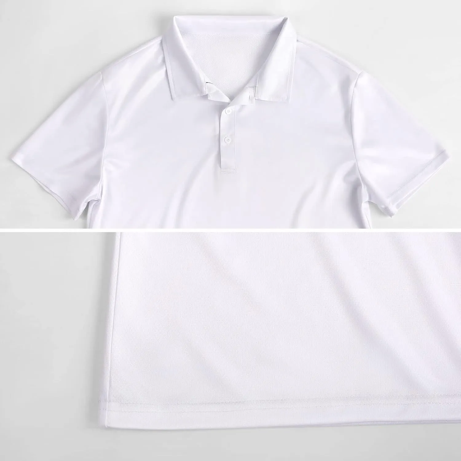 Rock Music Women's Short Sleeve Polo Shirts Quick Dry Golf Shirt Button Tops Casual Loose Tees