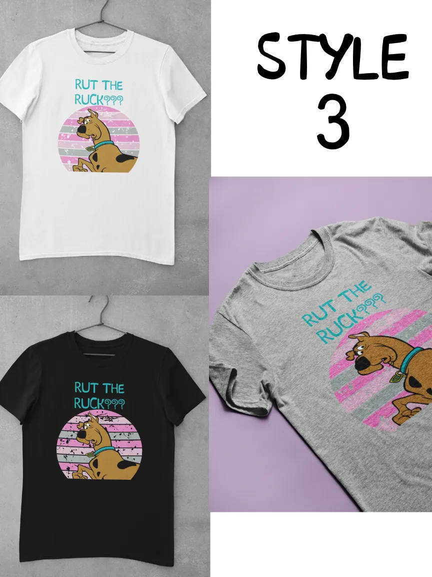Rut the Ruck Short Sleeve Tees Scooby