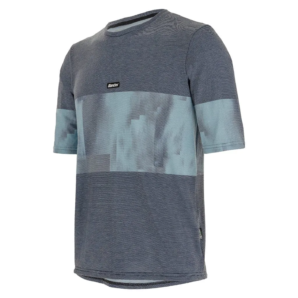 Santini Forza Training T-Shirt (Nautica Blue)