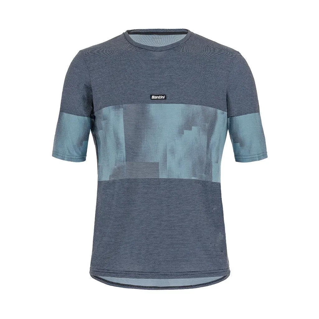 Santini Forza Training T-Shirt (Nautica Blue)