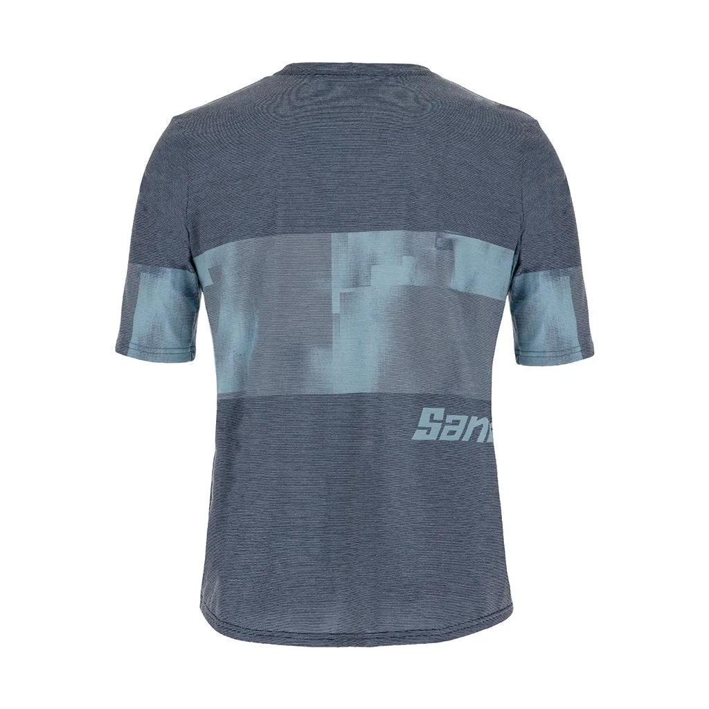 Santini Forza Training T-Shirt (Nautica Blue)