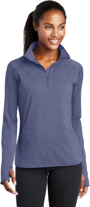 SPORT-TEK Women's Sport-Wick Stretch 1/4-Zip Pullover LST850