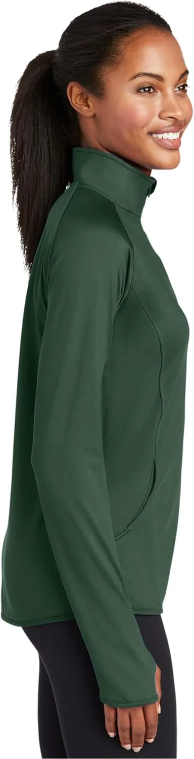 SPORT-TEK Women's Sport-Wick Stretch 1/4-Zip Pullover LST850