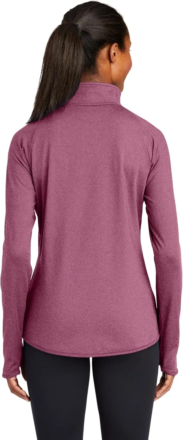 SPORT-TEK Women's Sport-Wick Stretch 1/4-Zip Pullover LST850