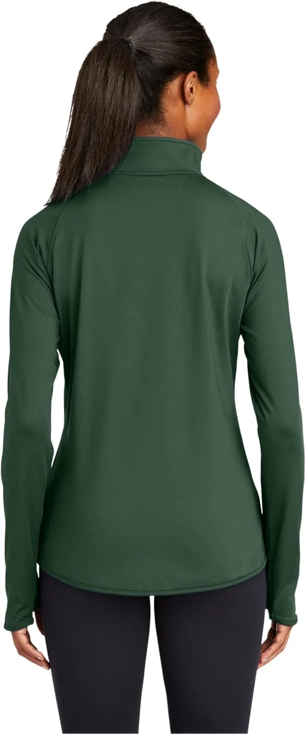 SPORT-TEK Women's Sport-Wick Stretch 1/4-Zip Pullover LST850