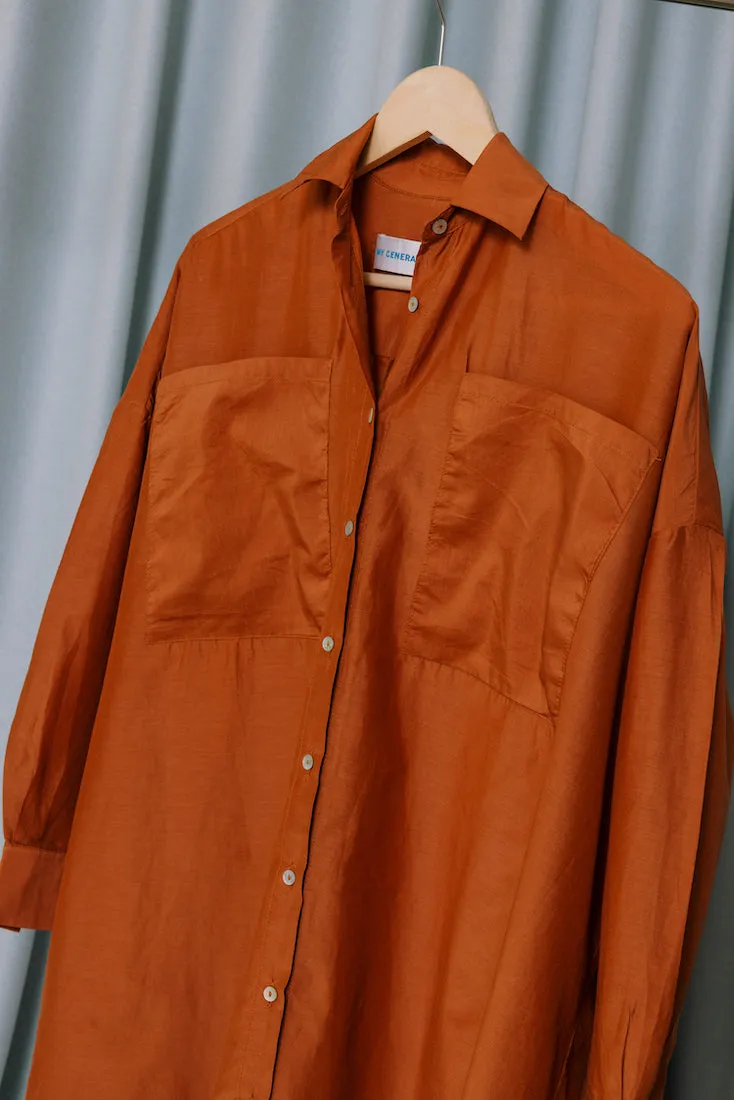 The Beach Shirt - Caramel