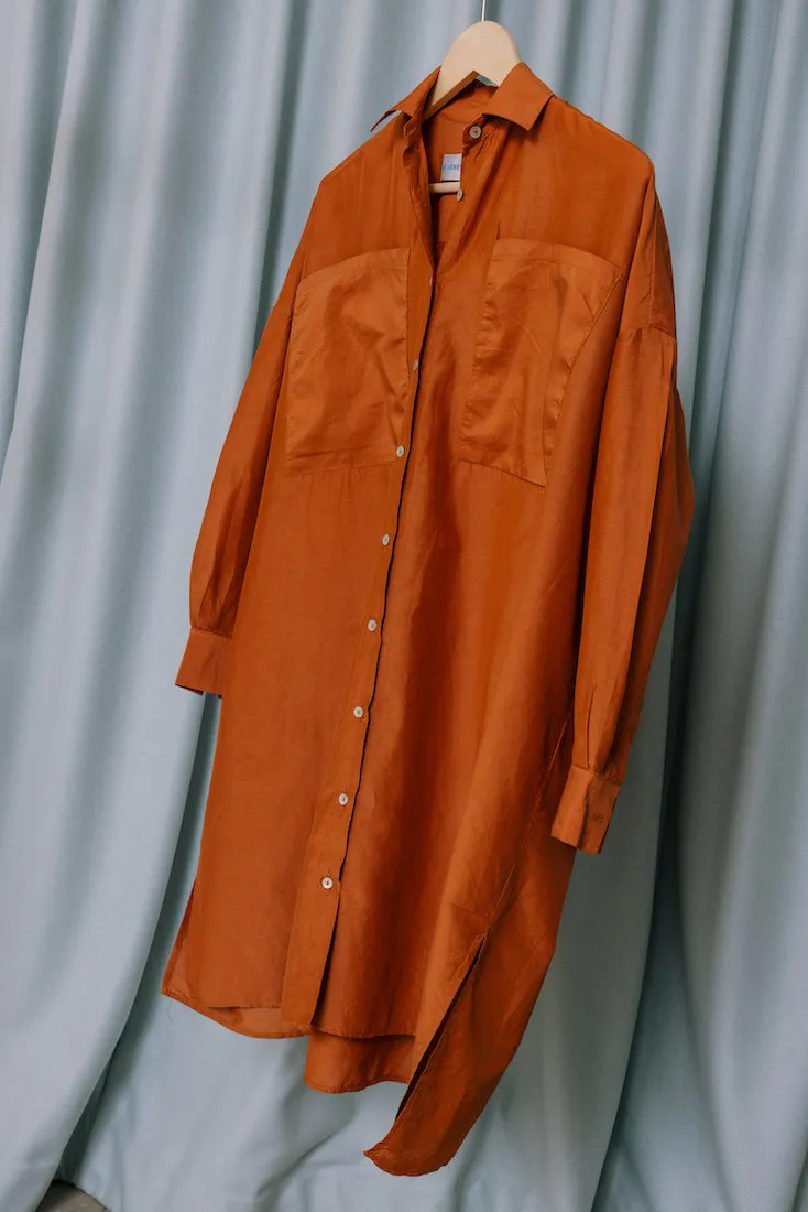 The Beach Shirt - Caramel