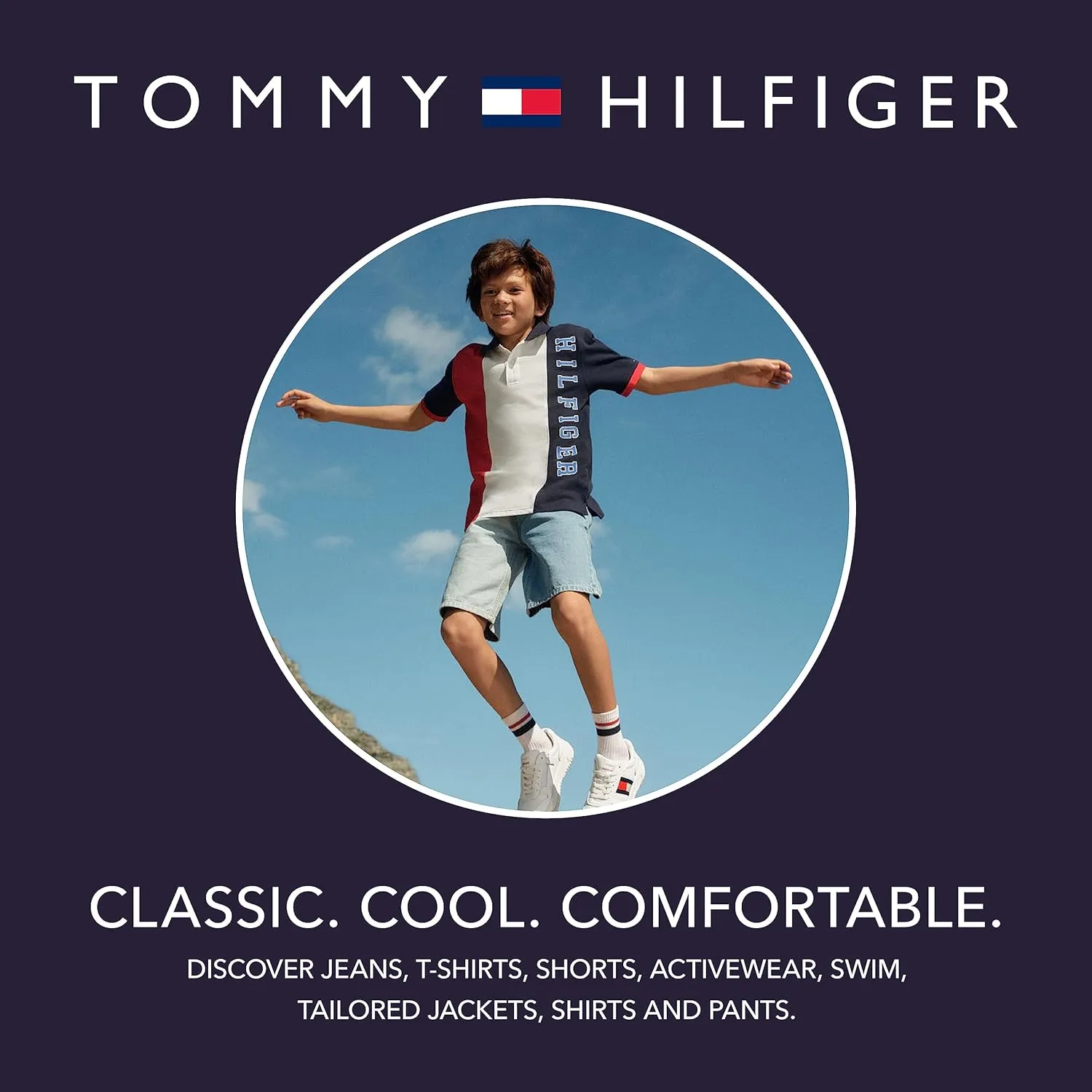 Tommy Hilfiger Boy's Lightweight Popover Windbreaker