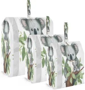 Tree Koala Lovely Packing Cubes for Travel 3 Set Travel Compression Bags Suitcase Organizer for Travel Essentials