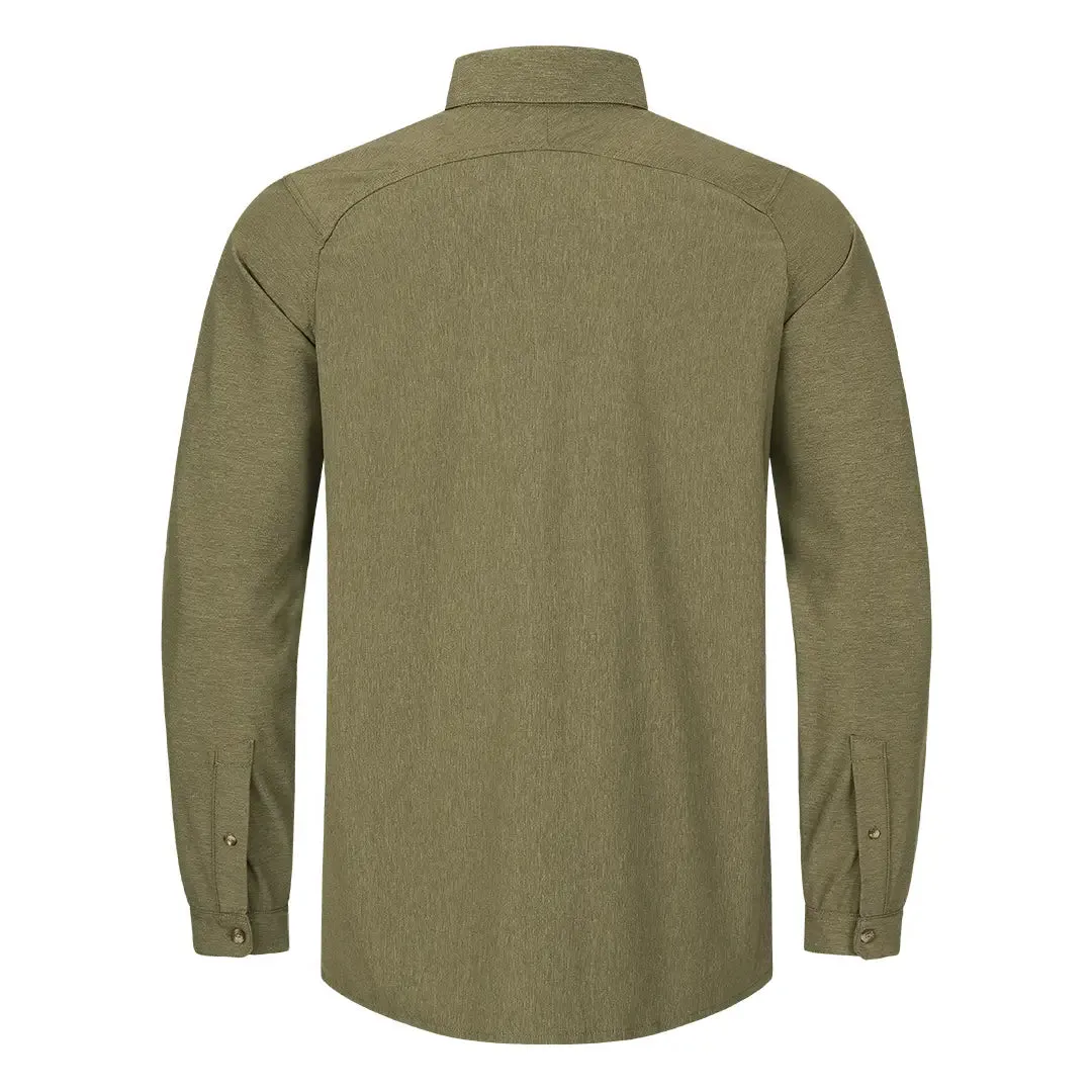 TT Shirt 20 - Thyme Melange by Blaser