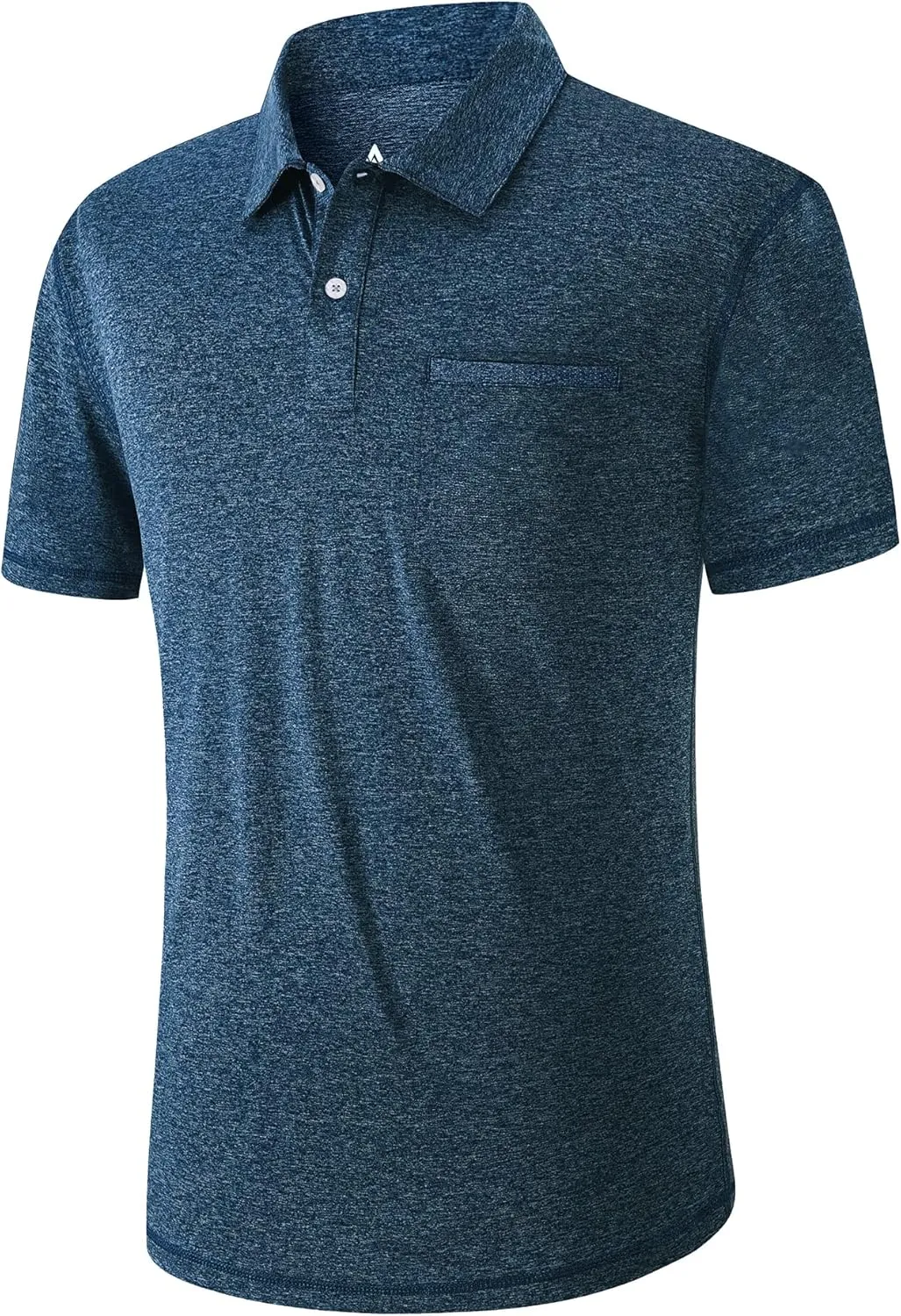 V VALANCH Men's Polo Shirts Sport Casual Short Sleeve Golf Polo Moisture Wicking Collared Tennis T-Shirt