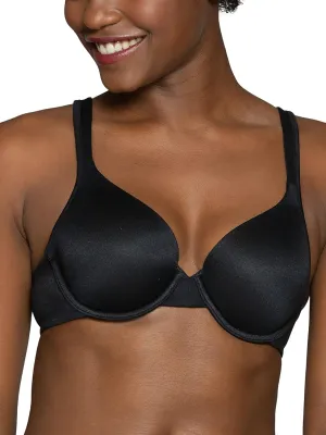 Vanity Fair Women's Perfect T-Shirt Bra, Body Shine Full Coverage, Lightly Lined Cups up to DD